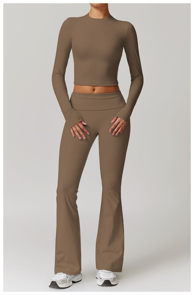 Butter Longsleeve Crop Top