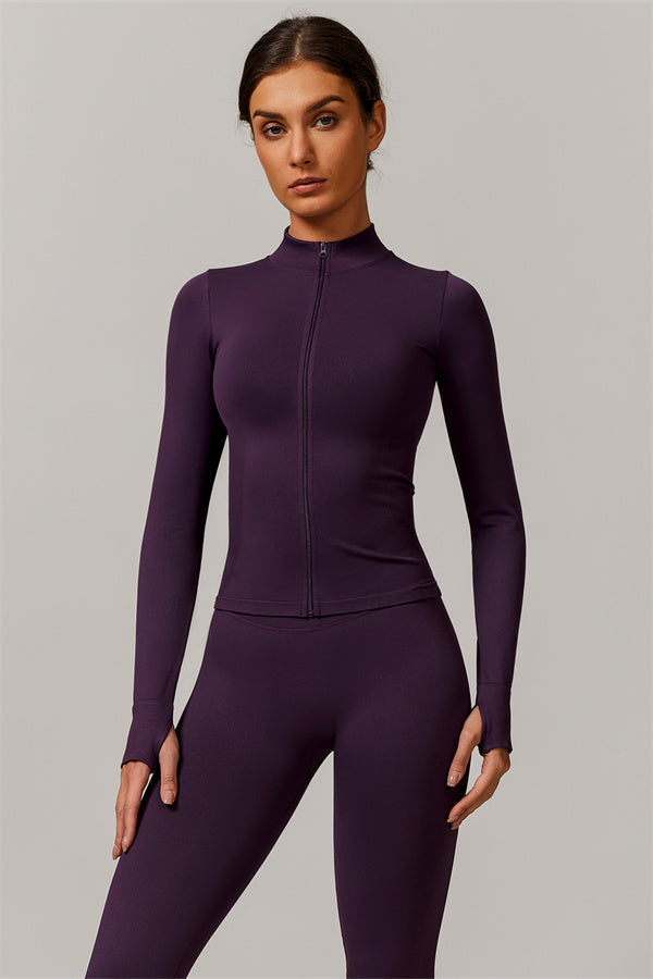 The Nova Luxe Jacket Sports Bra Leggings 3-Piece Set