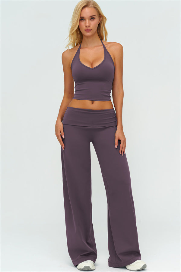 The Twirl Halter Tank Top