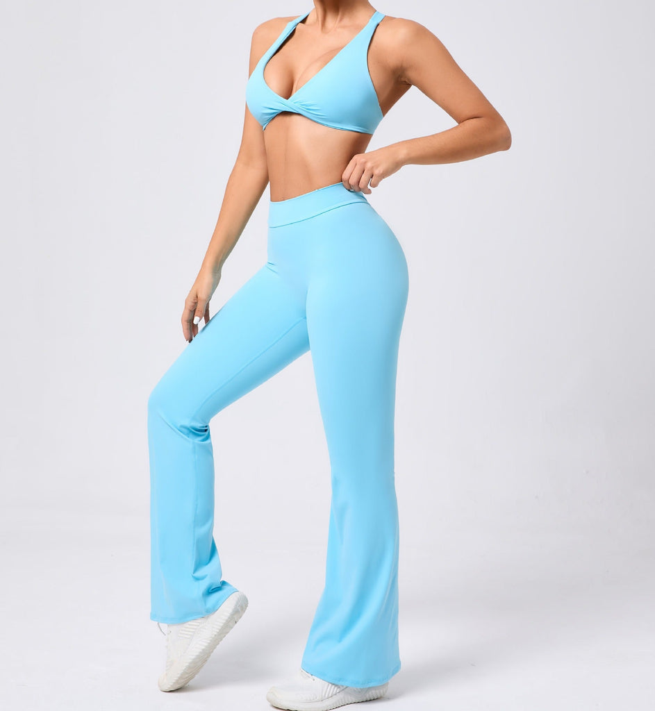 Tyla Bra Top & Flared Set