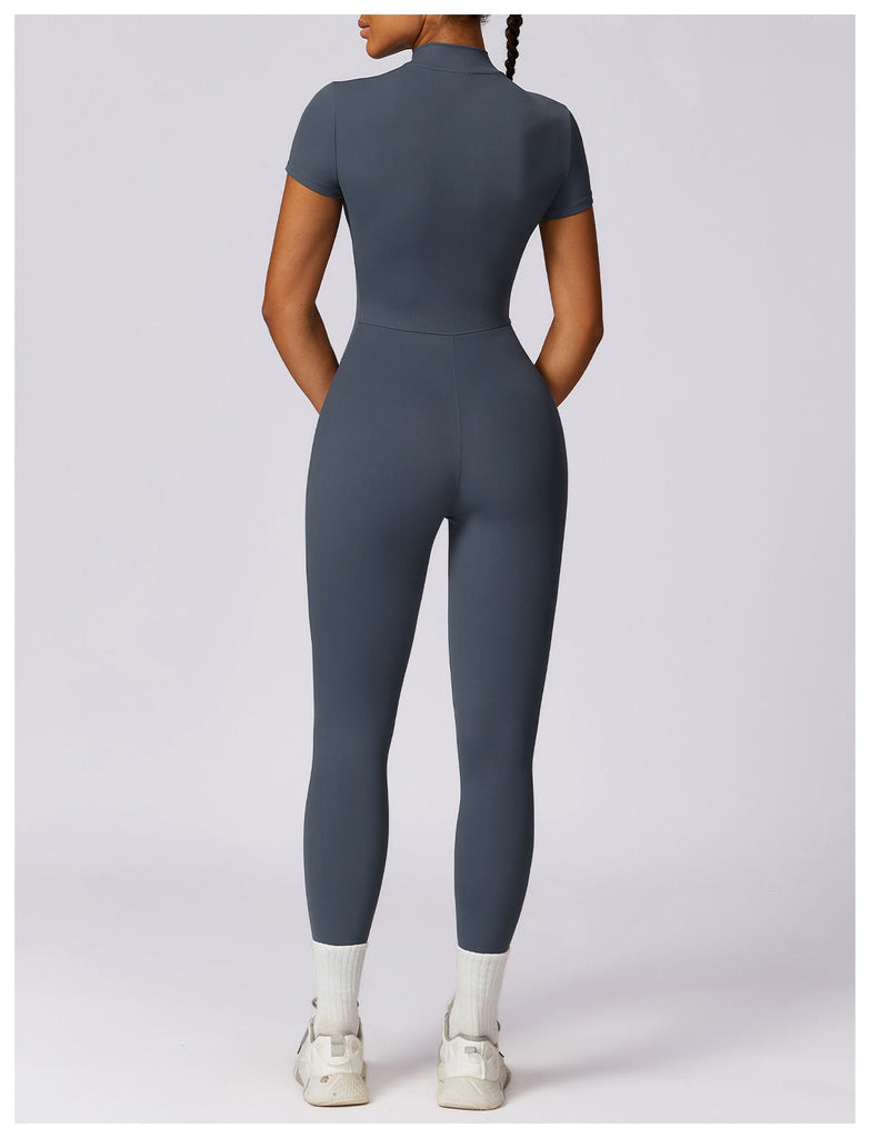 Super Sculpt Short Sleeve Jumpsuit (size down)
