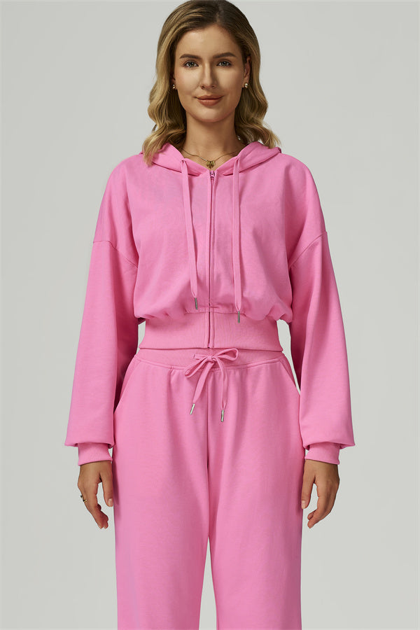 The FlexFit Crop Hoodie