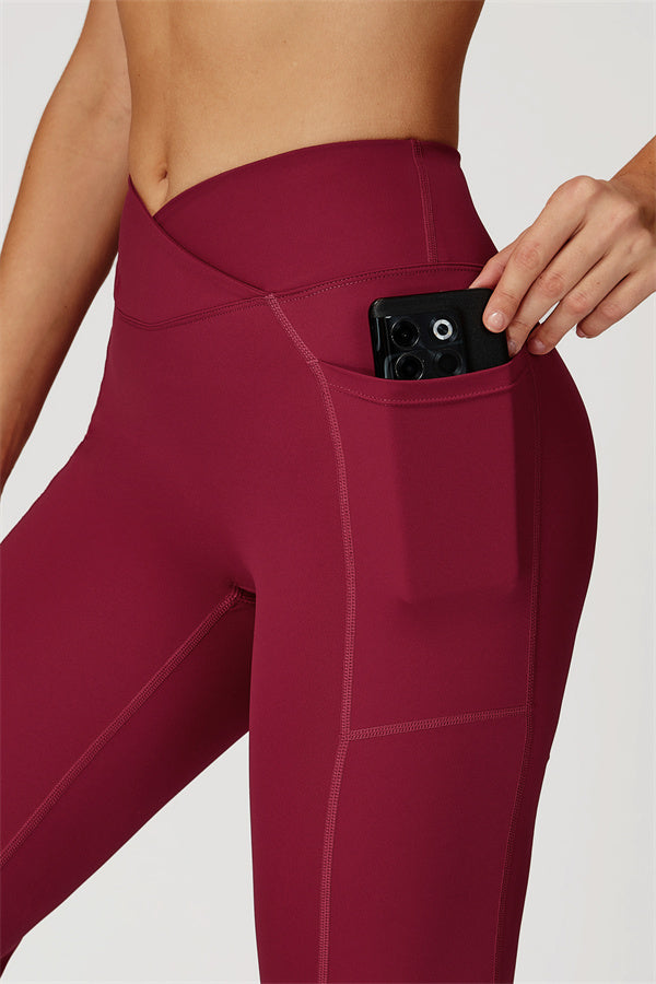 The Propel Crop Top Flared Leggings 2-Piece Set