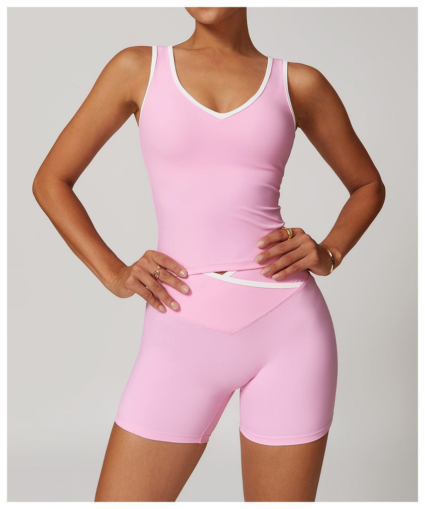 Aiko Contrast Regular Top