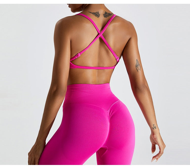 Delilah Active Bra Top Hot pink