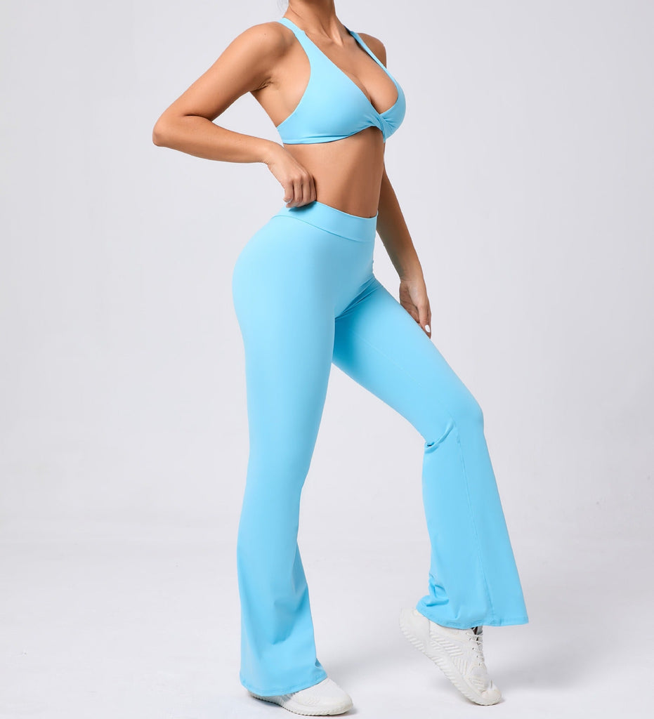 Tyla Bra Top & Flared Set