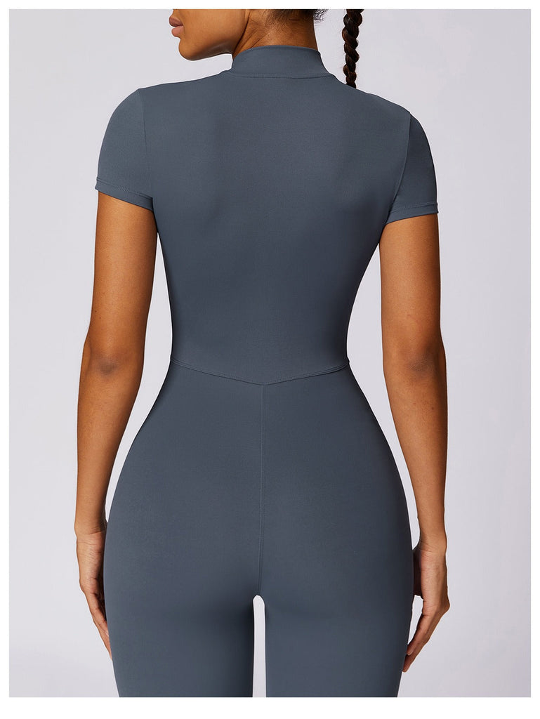 Super Sculpt Short Sleeve Jumpsuit (size down)