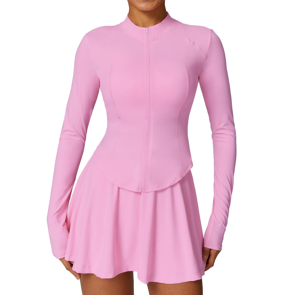 Raya Longsleeve Top & Skort Set UPF 50+ Pink