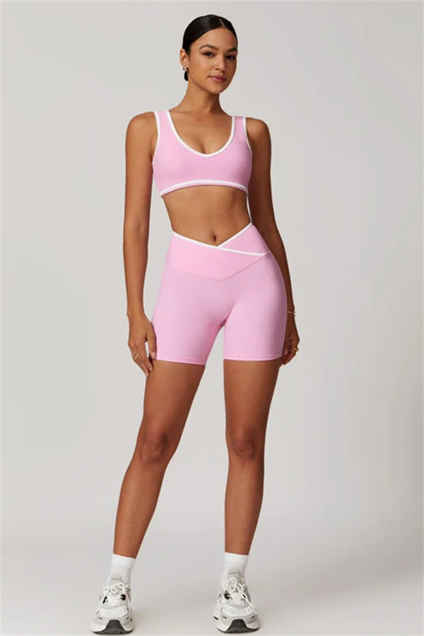 The Stamina Sports Bra Shorts 2-Piece Set