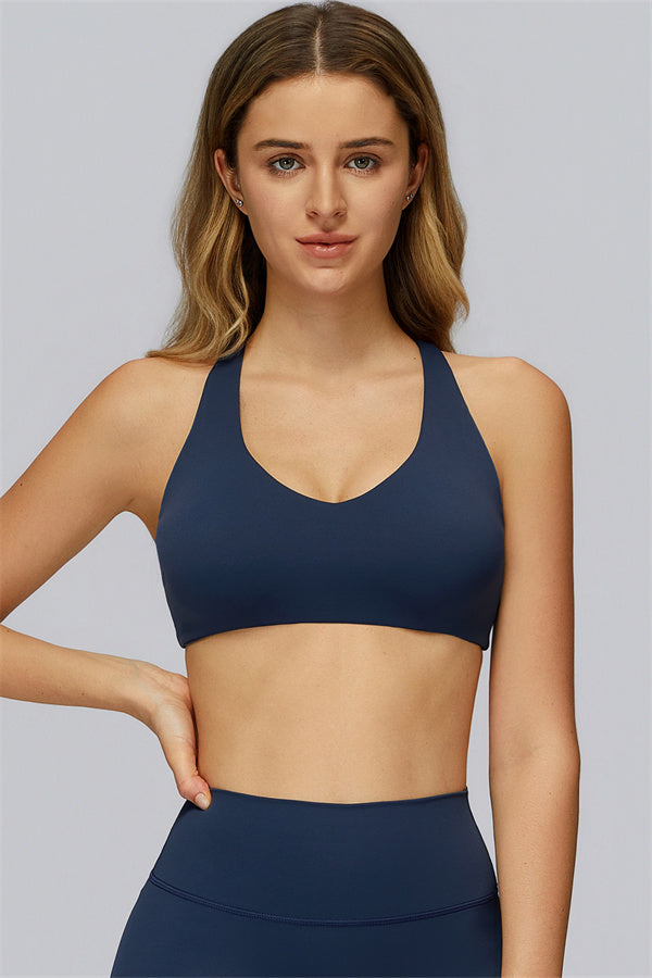 The Flex Core Sports Bra Cobalt