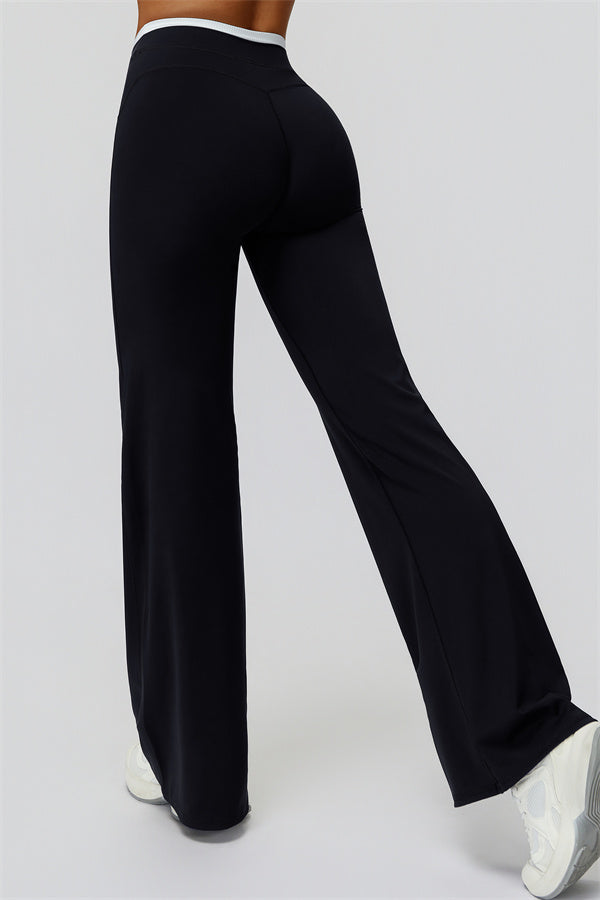 The Canyon Flared Leggings Black