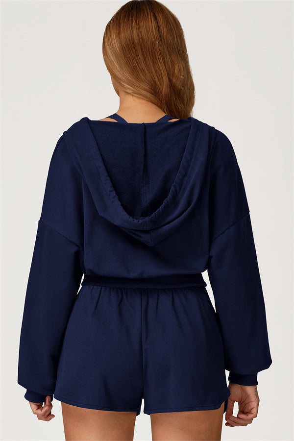 The Glacier Crop Hoodie