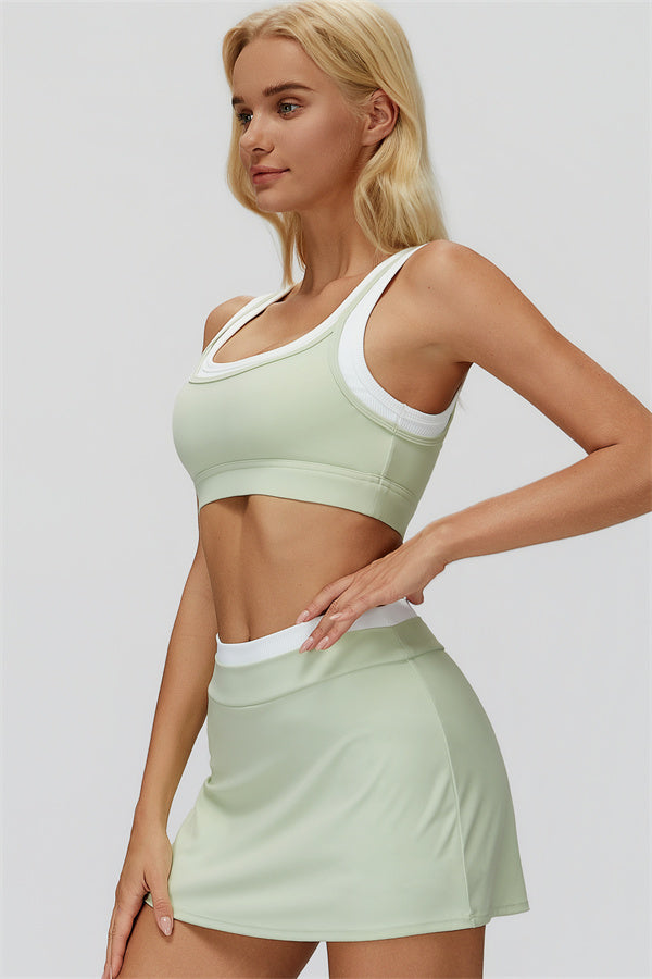 The Canyon Sports Bra Skirt 2-Piece Set