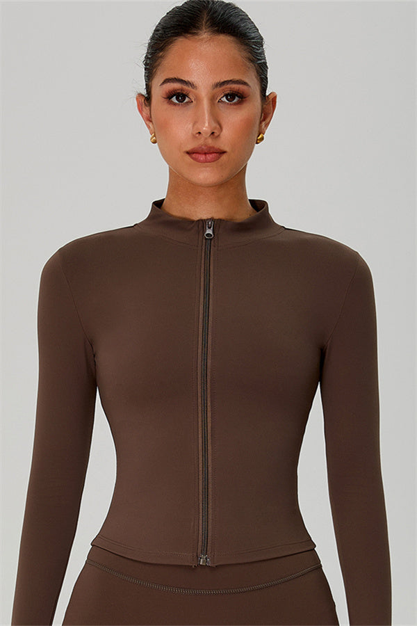 The Jewel Zip Jacket Shorts 2-Piece Set