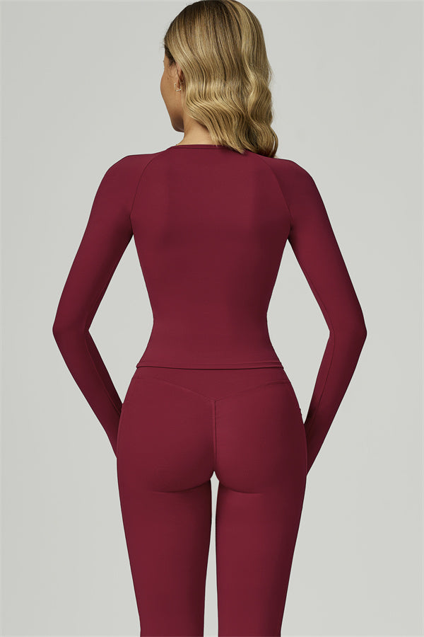 The FlexFit Active Top Flared Leggings 2-Piece Set
