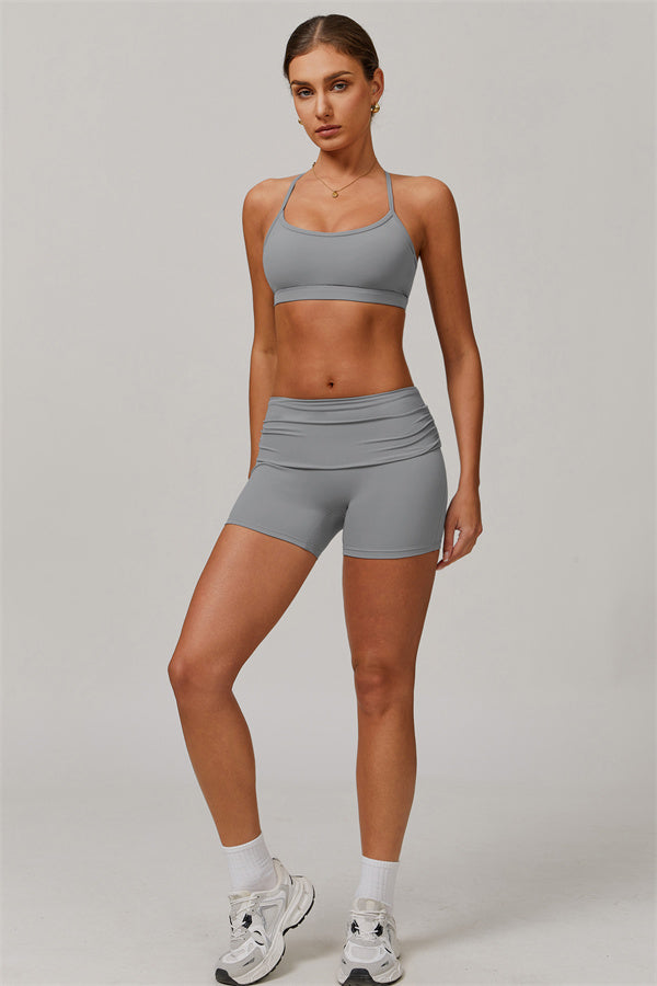The Juno Star Sports Bra Shorts 2-Piece Set