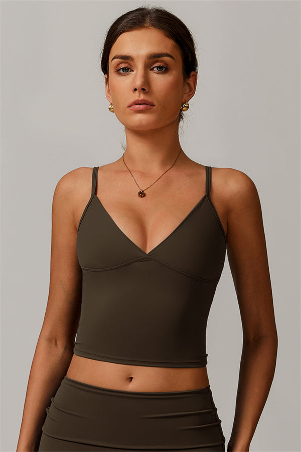 The Vigor Tank Top Taupe