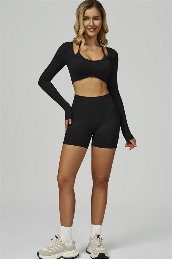 The Prime Long Sleeve Crop Top
