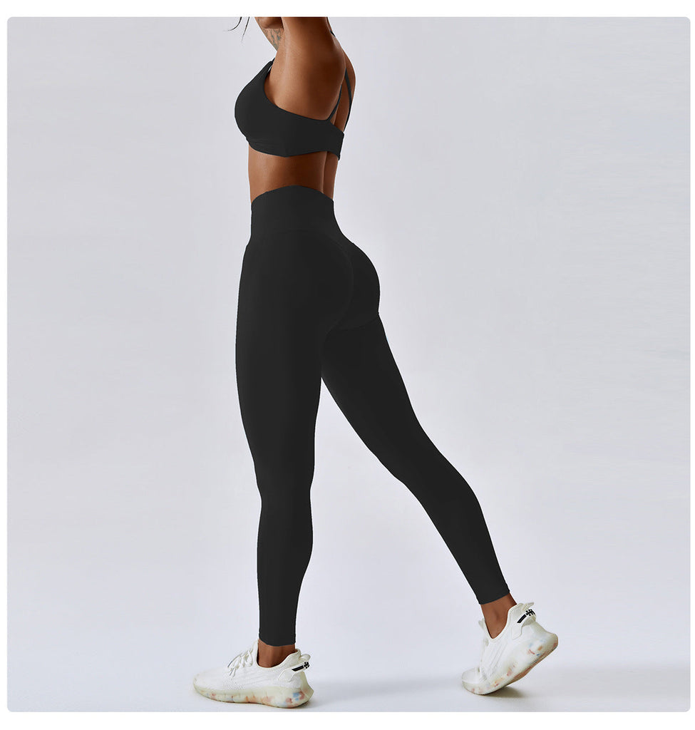 Ibiza Twist Bra Top & Leggings Set