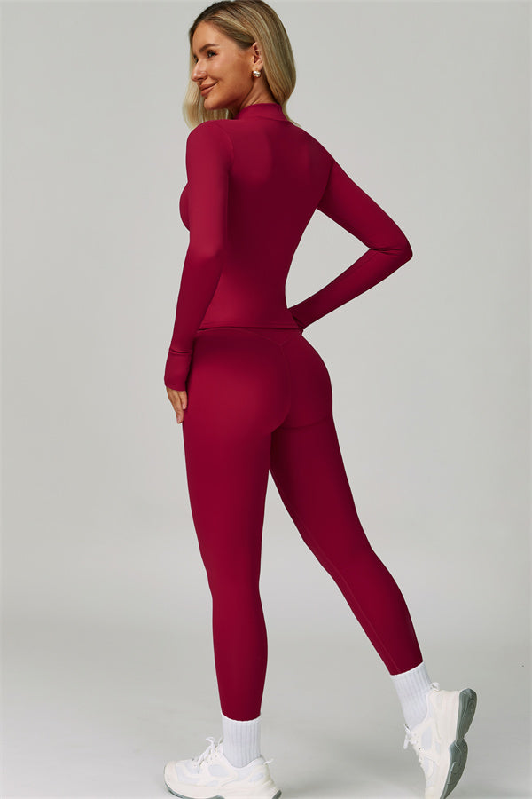 The Seraphine Jacket Sports Bra Leggings 3-Piece Set