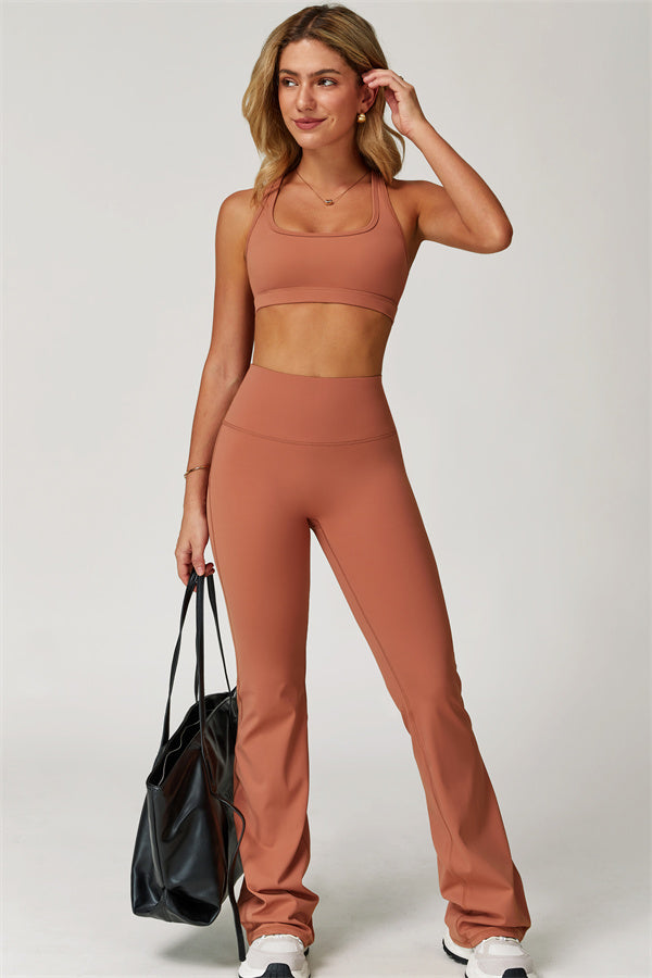 The Epic Sports Bra Flared Leggings 2-Piece Set