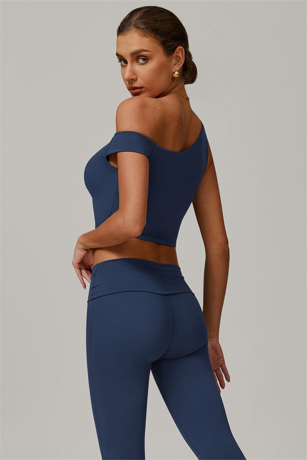 The Pearl Crop Top Leggings 2-Piece Set