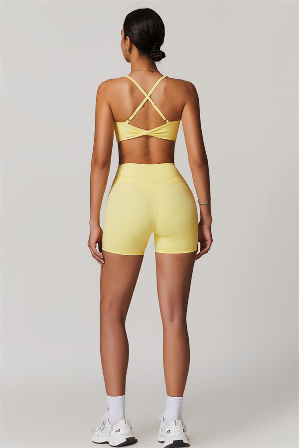 The Enigma Sports Bra Shorts 2-Piece Set