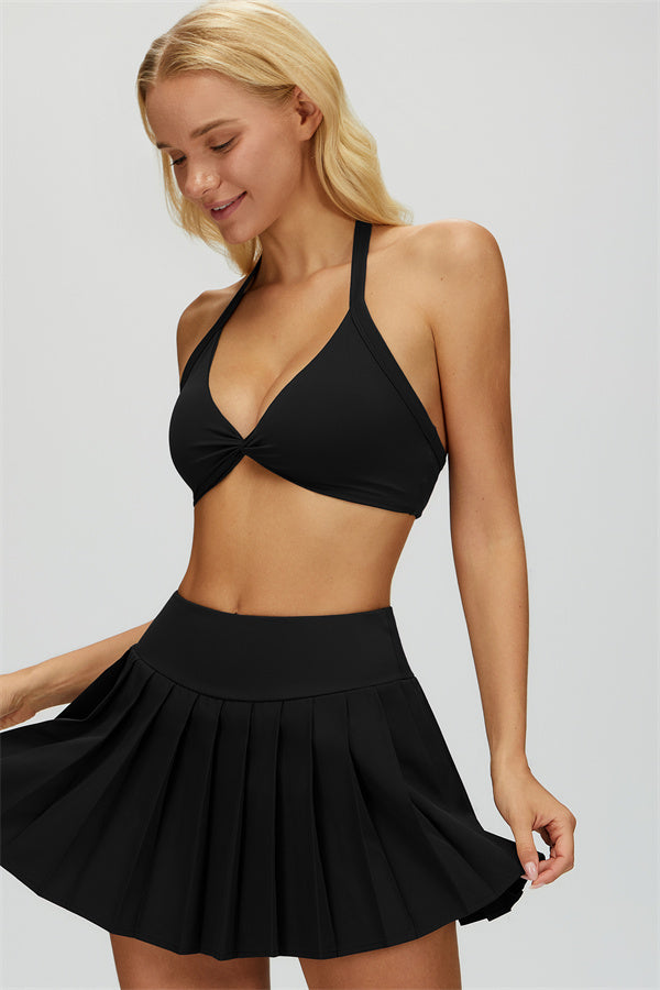 The Dreamy Sports Bra Skirt 2-Piece Set