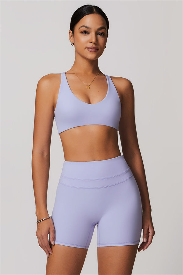 The Enigma Sports Bra Shorts 2-Piece Set