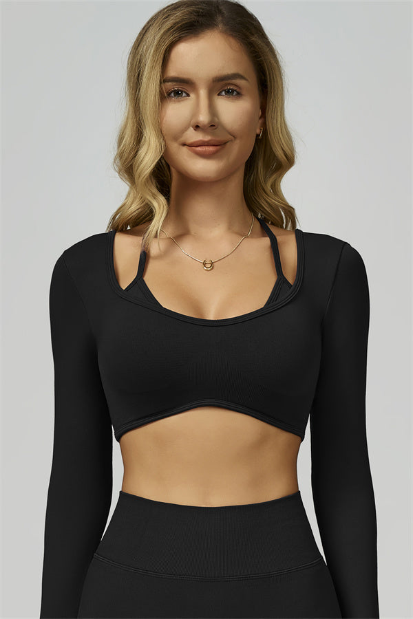 The Prime Long Sleeve Crop Top