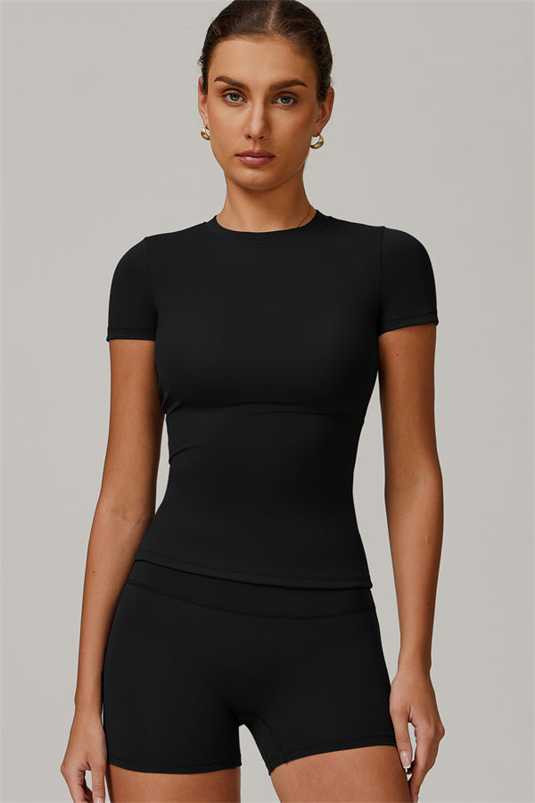 The Oasis T-shirt Shorts 2-Piece Set Black