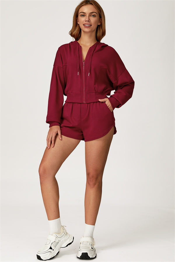 The Glacier Crop Hoodie