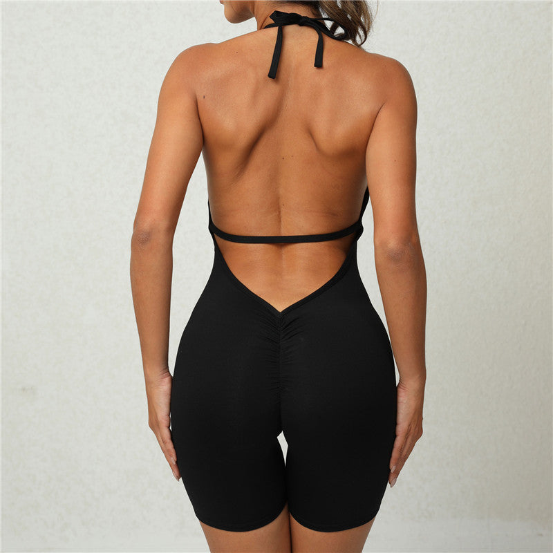 Sophia Active Romper Black