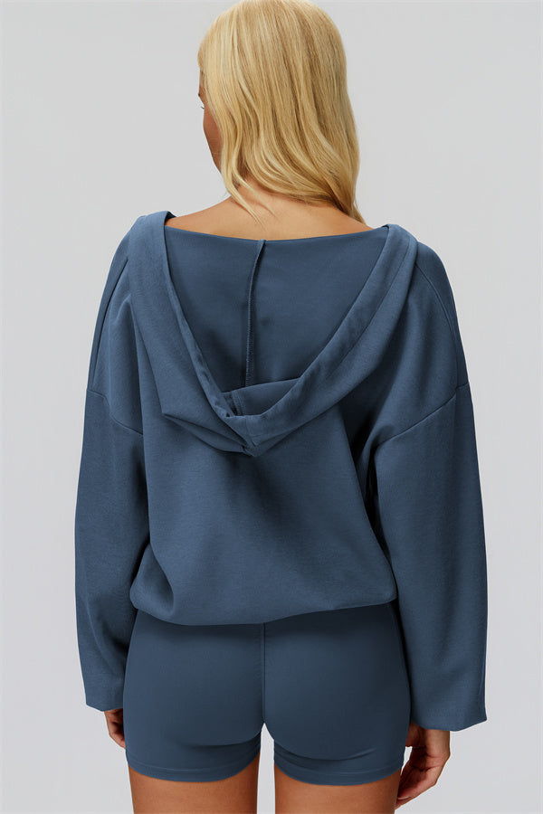 The Fyra V-Neck Hoodie