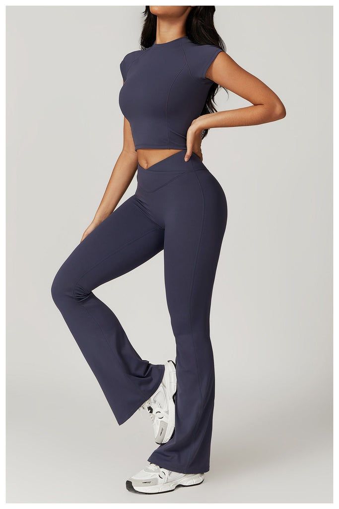 Arabella T-Sleeve Top & Flared Set