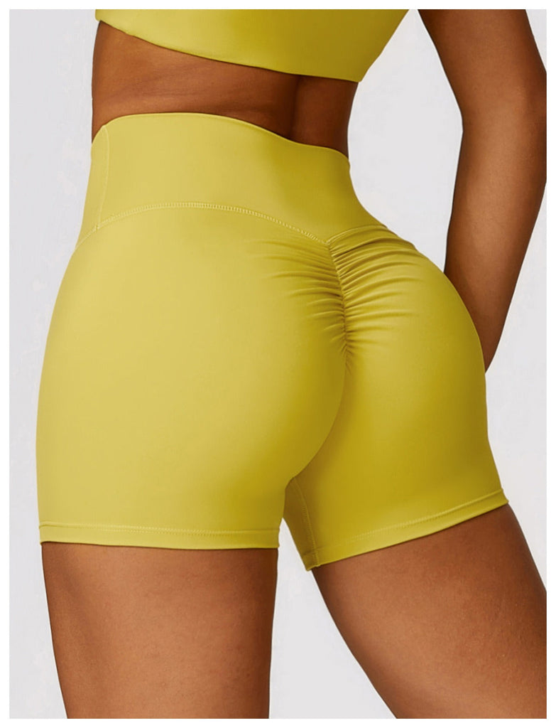 Eclipse Scrunch Shorts Kiwi