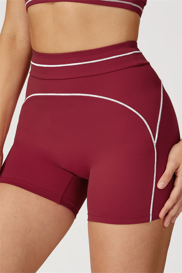 The Amara Long Sleeve T-shirt Shorts 2-Piece Set