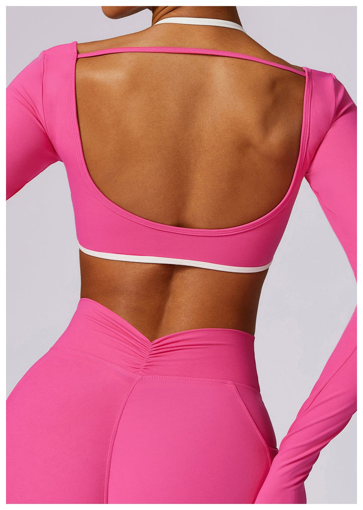 Noelle Contrast Longsleeve Top