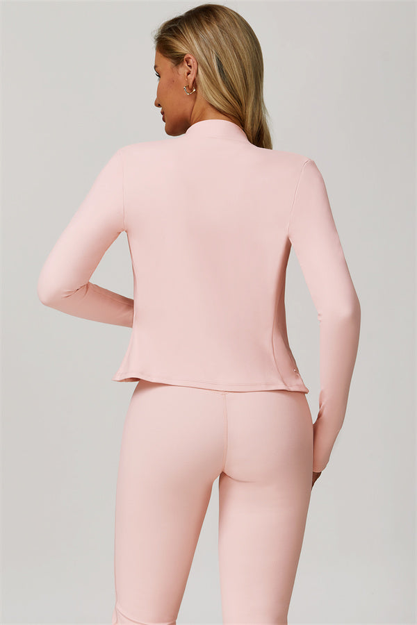 The Refresh Jacket Sports Bra Flared Leggings 3-Piece Set
