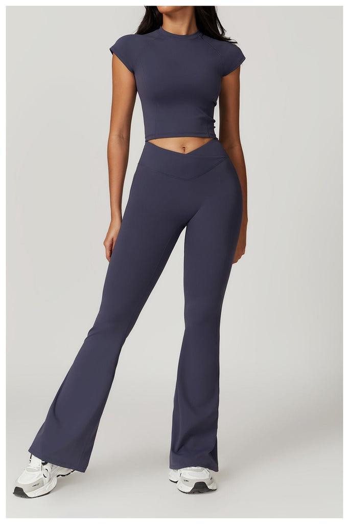 Arabella T-Sleeve Top & Flared Set
