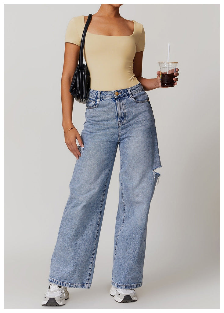 Emmeline Square Cut Bodysuit