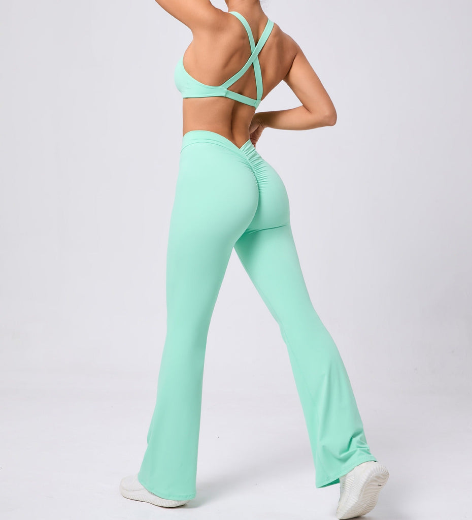 Tyla Bra Top & Flared Set