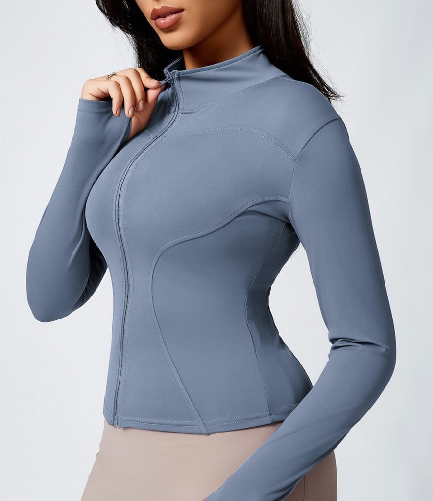 Savannah Zip Longsleeve Top