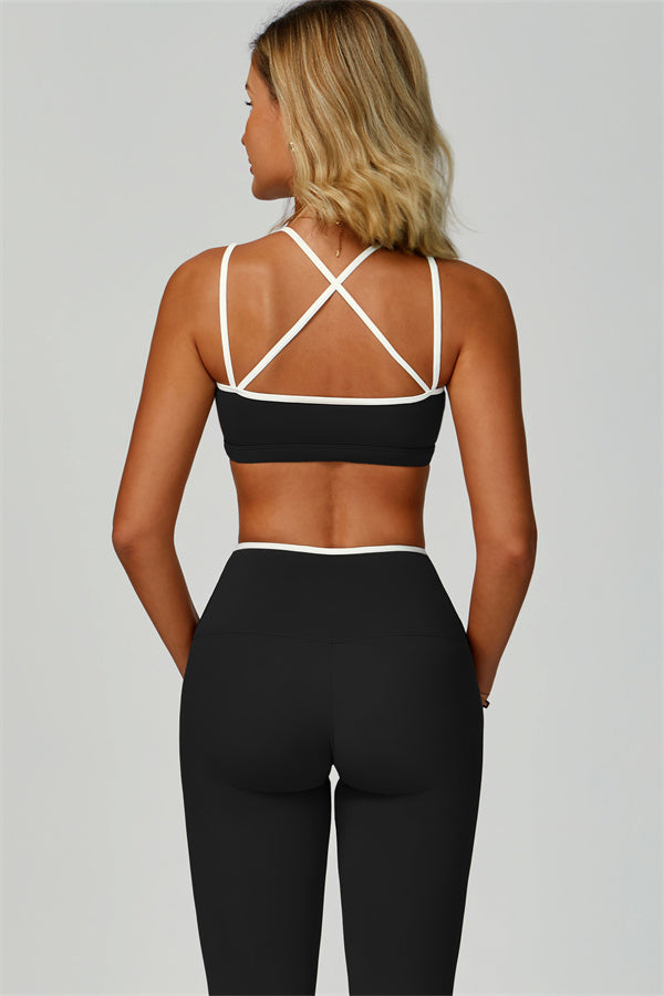 The Quest Sports Bra Leggings 2-Piece Set Black