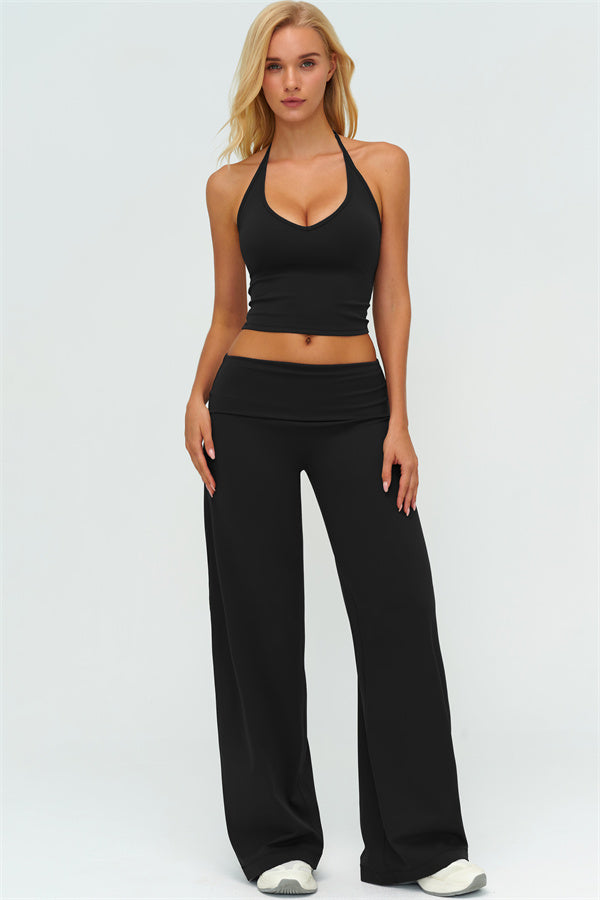 The Twirl Halter Tank Top