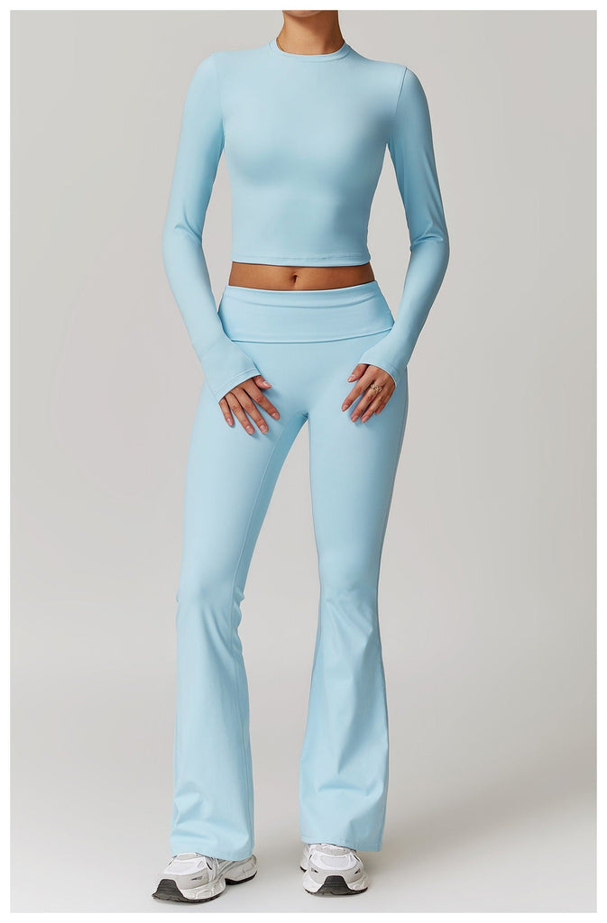 Butter Longsleeve Crop Top