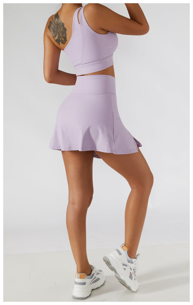 Noa Asymmetric Top & Skort set