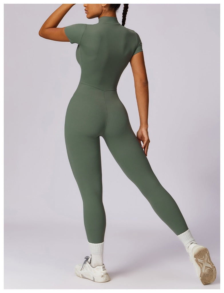 Super Sculpt Short Sleeve Jumpsuit (size down)