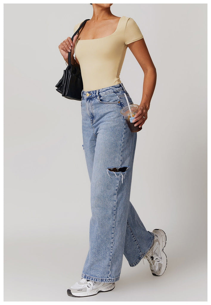 Emmeline Square Cut Bodysuit