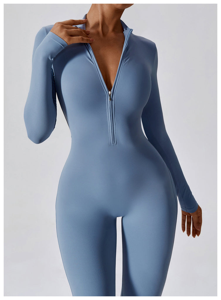 Super Sculpt Longsleeve Jumpsuit (size down)